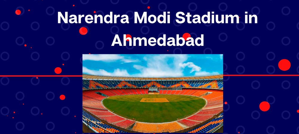 Narendra Modi Stadium in Ahmedabad, India