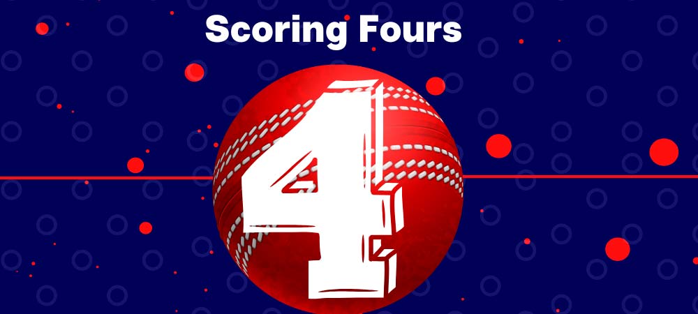 Fours Of Cricket