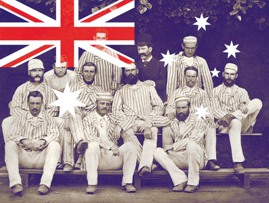 the Australia national cricket team in 1878.