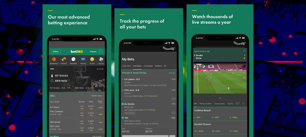 Bet365 mobile application