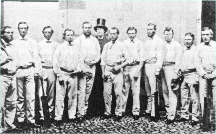 English cricket team in 1861.